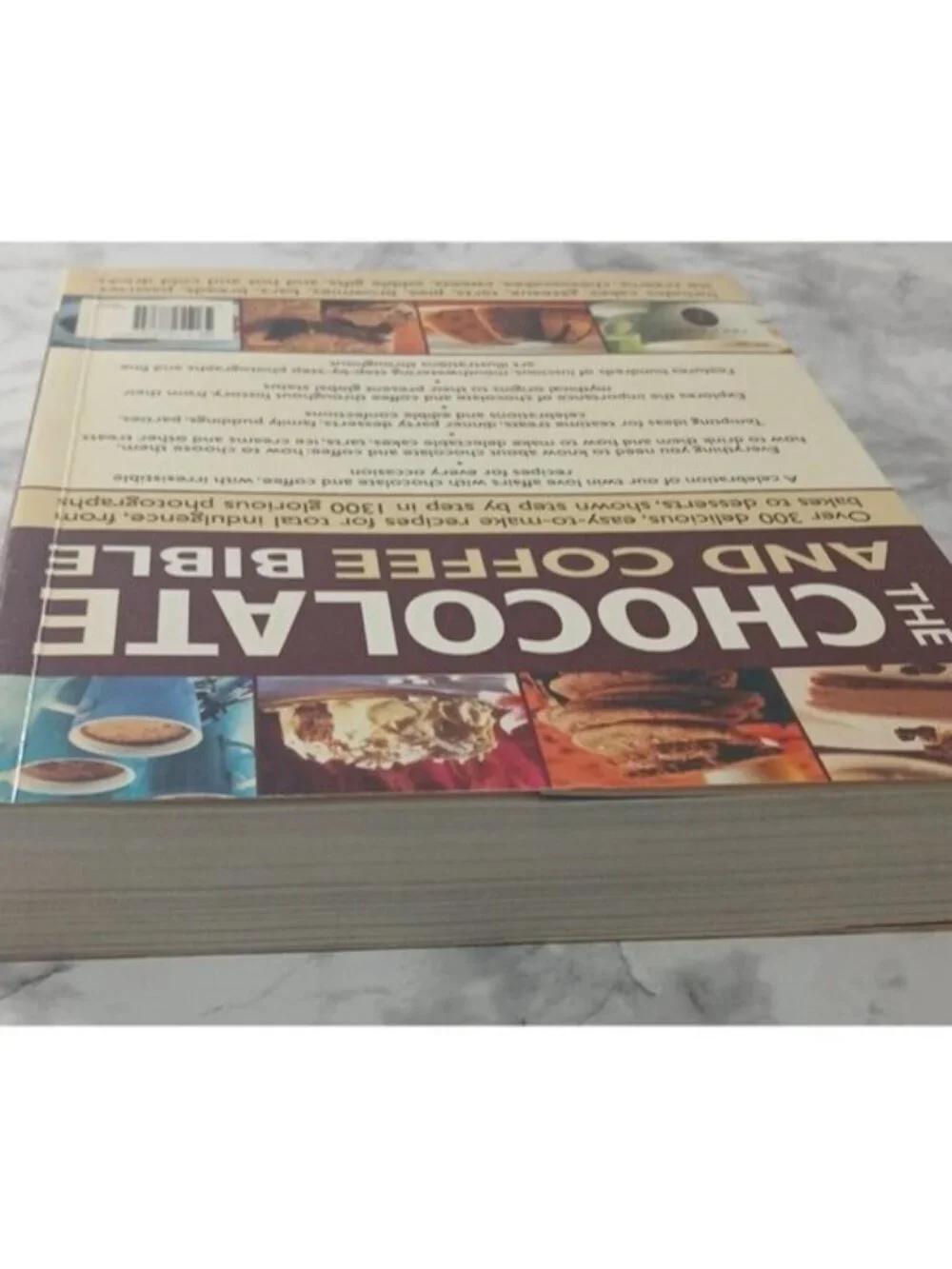 Chocolate and Coffee Bible Cookbook 300 Recipes Baking Dessert HC Illustrated